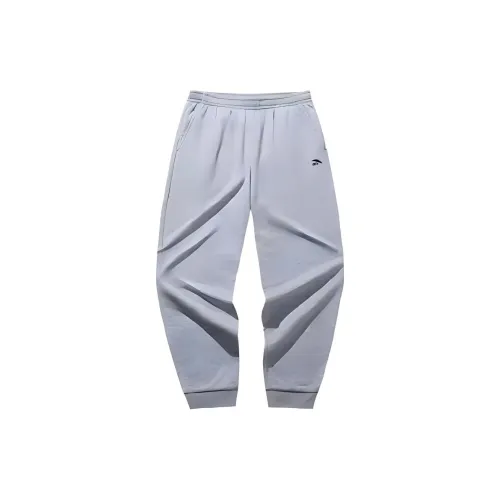 ANTA ZONGXUNXILIE Вязаные тренировочные брюки Мужские CD28 Фотиния Серый