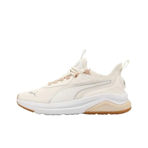 PUMA Amplifier Износостойкие и Легкие Низкие Кроссовки для Тренировок Женские Бежевые