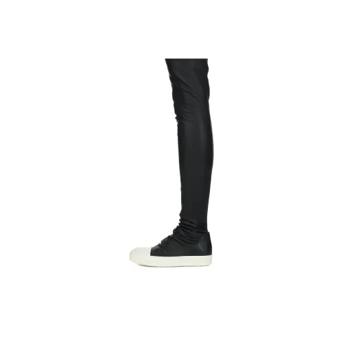 RICK OWENS Ботинки выше колена, черные, женские