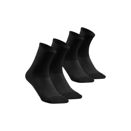 Носки для занятий спортом DECATHLON унисекс 2 упаковки черный