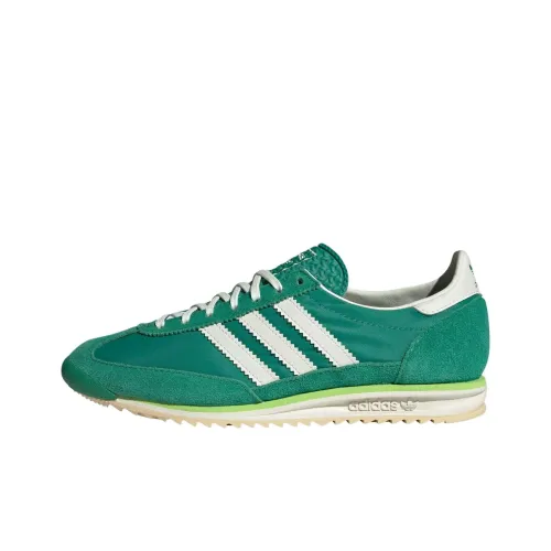 Adidas Originals SL 72 Противоскользящий Устойчивый к истиранию Низкий Топ Casual Женский Зеленый
