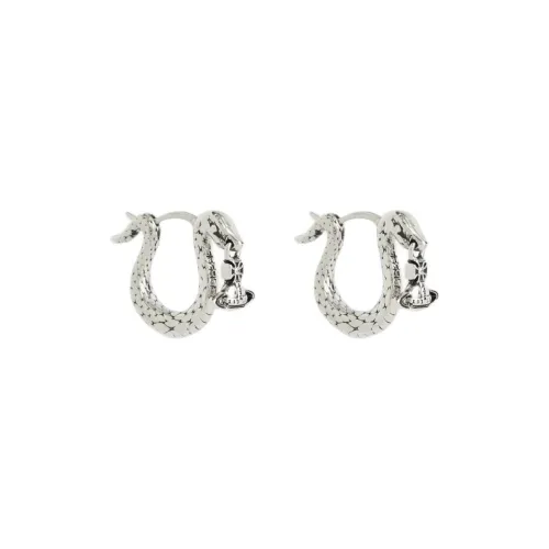 Вивьен Вествуд Small Albane Brass Earrings Женские