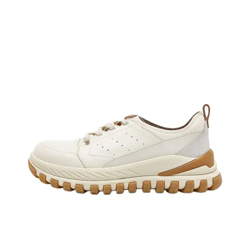 Hush Puppies Устойчивая к истиранию противоскользящая низкая повседневная обувь для женщин белого цвета