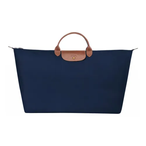 LONGCHAMP Le Pliage Ткань Сумка Путешественная Сумка Плечевая Сумка Унисекс Темно-Синий