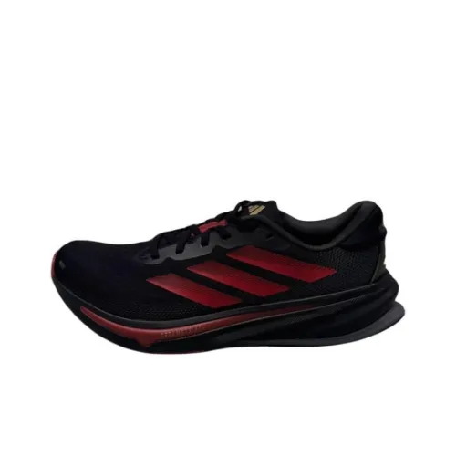 Adidas SUPERNOVA RISE Slip-resistant Abrasion-resistant Low Top Casual Running Shoes Unisex Red Adidas SUPERNOVA RISE Противоскользящий Устойчивый к истиранию Низкий Топ Повседневные Беговые Кроссовки Унисекс Красный