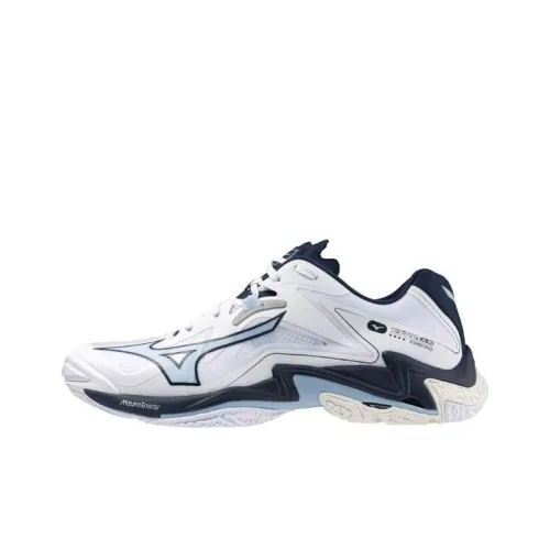 Кроссовки Mizuno Wave Lightning Z8 для тренировок, низкий топ, белый, мужской