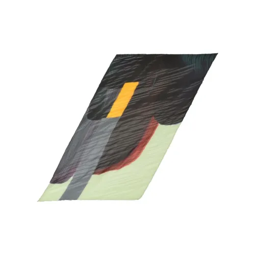 HOMME PLISSE' ISSEY MIYAKE Полиэстер Трикотаж Шарфы Унисекс Морской Синий Серый