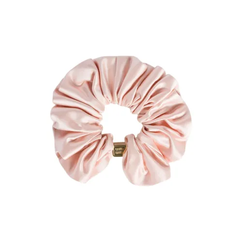 MIU MIU Шелк Вискоза Металл Сатин Резинка для волос Унисекс Орхидея Розовый