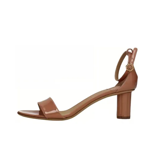 FERRAGAMO Salvatore One Ремень Сандалии Женские Коричневый