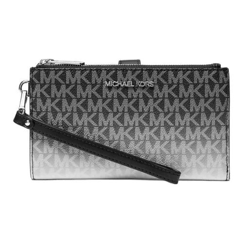 MICHAEL KORS Jet Set Canvas Clutch Large Men's Black