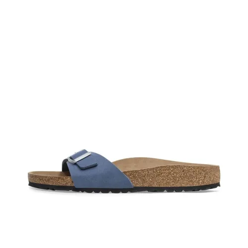 Birkenstock Madrid EVA Устойчивые к истиранию Слипоны Женские Синий Стандартный