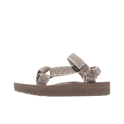 Teva Midform Universal Пляжные сандалии Женские Коричневый