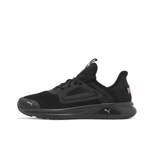 PUMA Slip-resistant Abrasion-resistant Low Top Casual Running Shoes Unisex Black PUMA Противоскользящие Аbrasion-resistant Низкий Топ Повседневные Беговые кроссовки Унисекс Черный