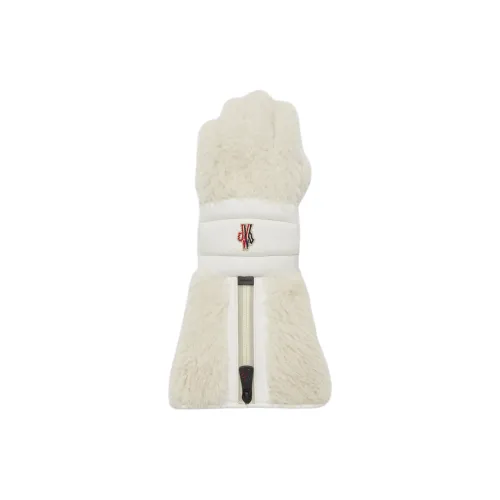 Moncler Шерсть, Нейлон, Полиамид, Овечья шкура, Кожа Перчатки Женские