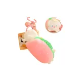 Клубничный аромат, розовый