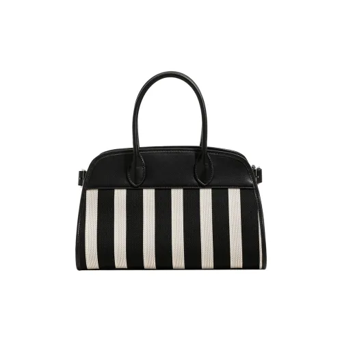 H YXIANG Canvas Сумка через плечо Сумка Женская Черная