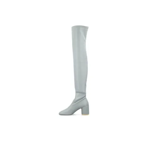 MM6 Maison Margiela Anatomic Over The Knee Botинки Синие Женские