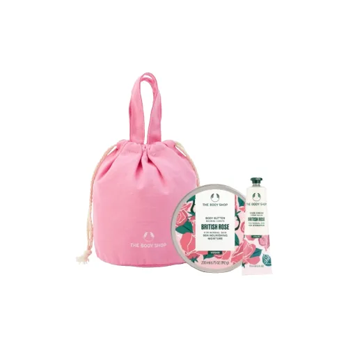 TheBodyShop British Rose Центральная часть Увлажняющий Наборы для ухода Hydrating 200мл+30мл