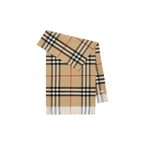 Burberry Кашемир Вязаные Шарфы Унисекс Коричневый