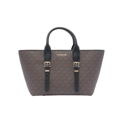 MICHAEL KORS MMK PVC Поливинилхлорид Одно плечо Сумка Женская Коричневая