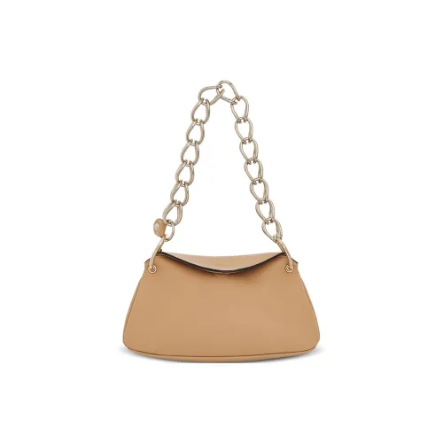 Chloe Juana Телячья кожа Одно плечо Сумка Маленькая Женская Коричневая