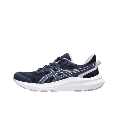 Asics JOLT 5 Беговые кроссовки Низкий топ Глубокий синий Розовый Женский