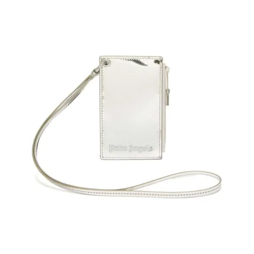 PALM ANGELS ПУ (полиуретан) Полиуретан Кошелек Женский Серебряный