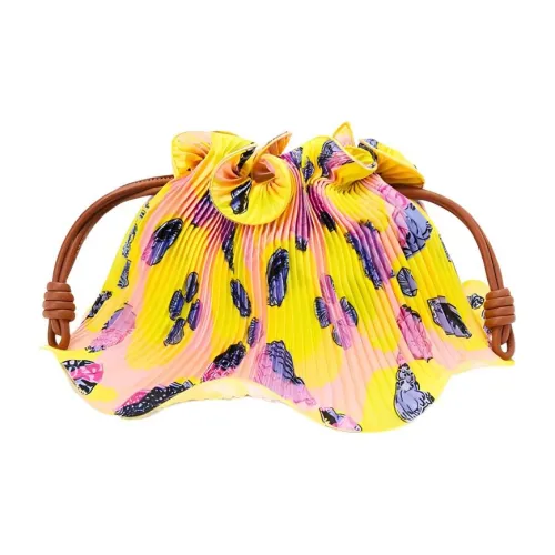 LOEWE Flamenco Клатч из коровьей кожи Мини Женский