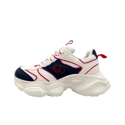 QIANJIN Низкие кеды Low Top Ecru Unisex