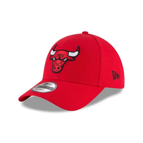 New Era Хлопковые кепки унисекс красный