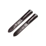 Коричневая кожа без пряжки