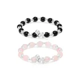 Браслет с бусинами "Змея" в виде спирали [1 пара]