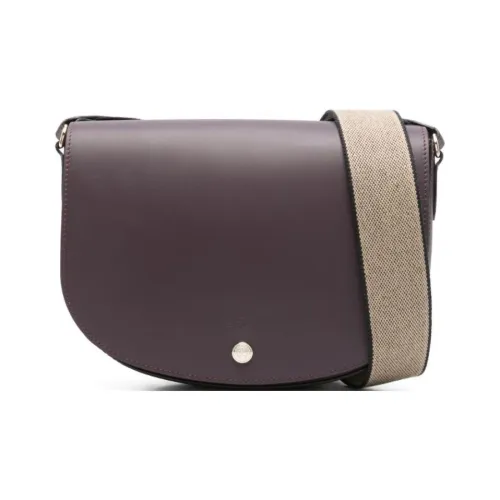 LONGCHAMP Épure Телячья кожа Сумка через плечо Женская Сливовый фиолетовый