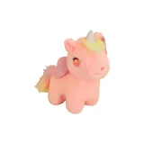 Розовый единорог - 14 см