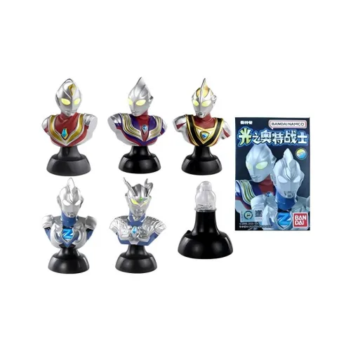 Bandai Ultraman Characters Ультрамен Ночной свет Статуя Свет Warrior OF Ultra Слепые коробки