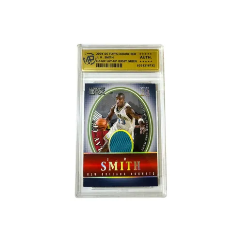 Topps Jr Smith Hornets Подписанный Джерси Ограниченная серия 75th EDITION 13 75 Джерси для игры Cut Звезда Карта Сертифицированные карточки 1 шт