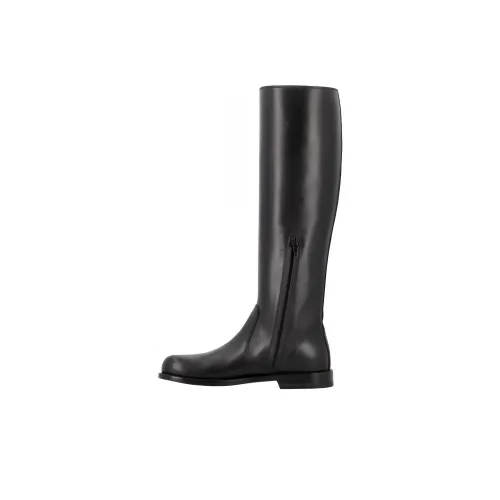 LOEWE Женские высокие сапоги, черные, колено