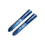 Синяя кожа без застежки