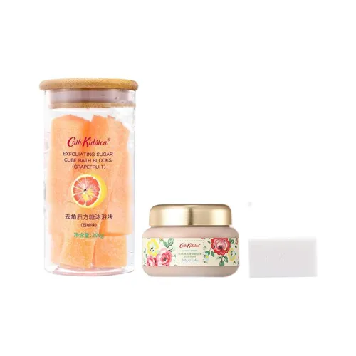 Cath Kidston Естественный Мягкий Чистка Удобный Наборы для ухода Soothing Skin Benefits 200г+240г+100г