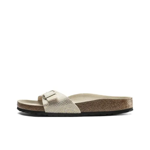 Birkenstock Madrid EVA Устойчивые к истиранию Слипоны Женские Золотые Стандартные
