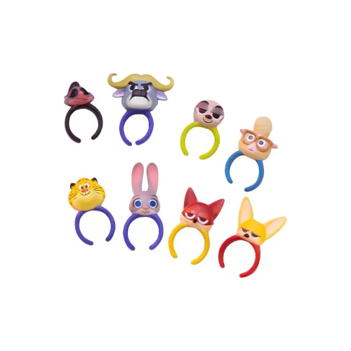 LIOH TOY Zootopia Characters Disney Парк Кольцо Счастливый Draw Целая коробка 4 шт