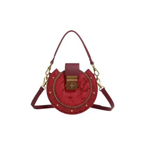 H YXIANG Микрофибра Синтетическая Кожа Сумка через плечо Ручная сумка Обычная Женский Красный