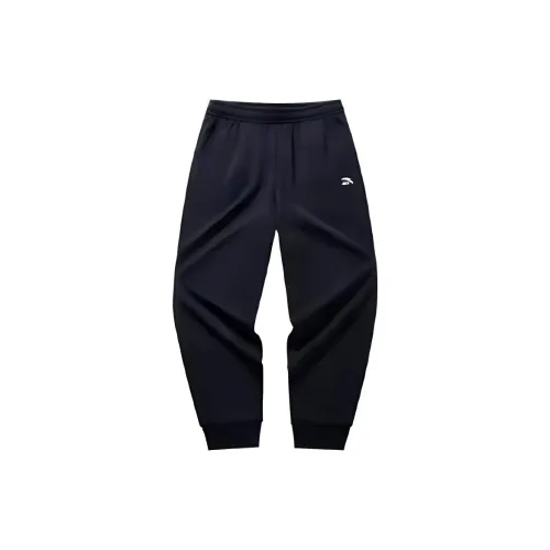 ANTA Variety Тренировки Коллекция Вязаные Тренировочные Брюки Мужские Основной Черный