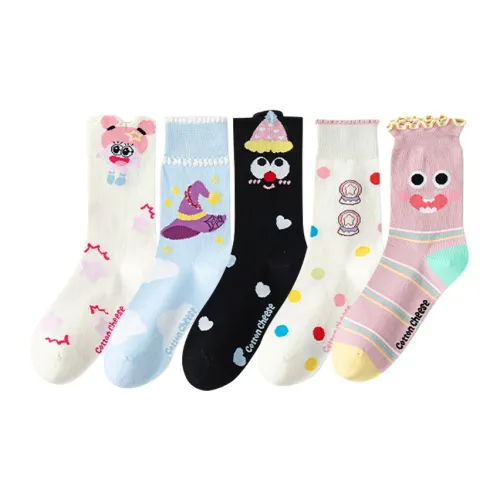 COTTON CHEESE Носки Crew Унисекс 5 пар Miracle Mirror Adventure