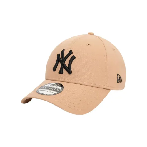 New Era Хлопок Эластан Бейсболки Унисекс Бежевые