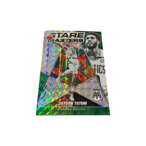 PANINI Celtics Team Jayson Tatum Высококачественный Серебряный Мозаичный Голографический Карты Игрок Карты Редкие Спортивные Карты 1 Размер