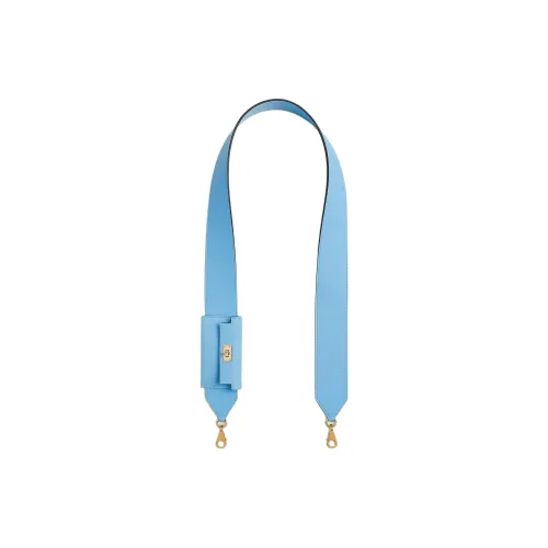 HERMES Kelly Pocket Swift Epsom Телячья кожа Сумка Ремень Женские Небесно-голубой