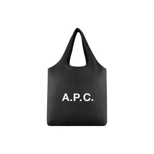 A.P.C Шерсть Тоут Сумка Сумка для покупок Сумка на плечо Унисекс Черный