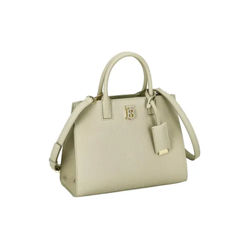 Burberry Коровья кожа Тоут Сумка Сумка для покупок Сумка через плечо Сумка мини Женская Зеленая