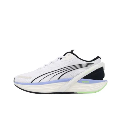 PUMA Run XX Nitro Противоскользящий Устойчивый к истиранию Дышащий Низкий Отскок Повседневные Беговые кроссовки Женские Белые